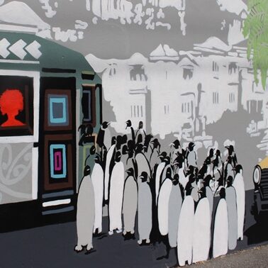 Mural at Mary Potter Hospice Newtown complete