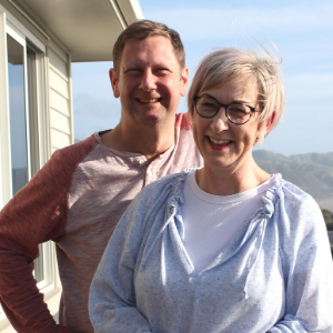 Sue and John fundraise for Mary Potter Hospice