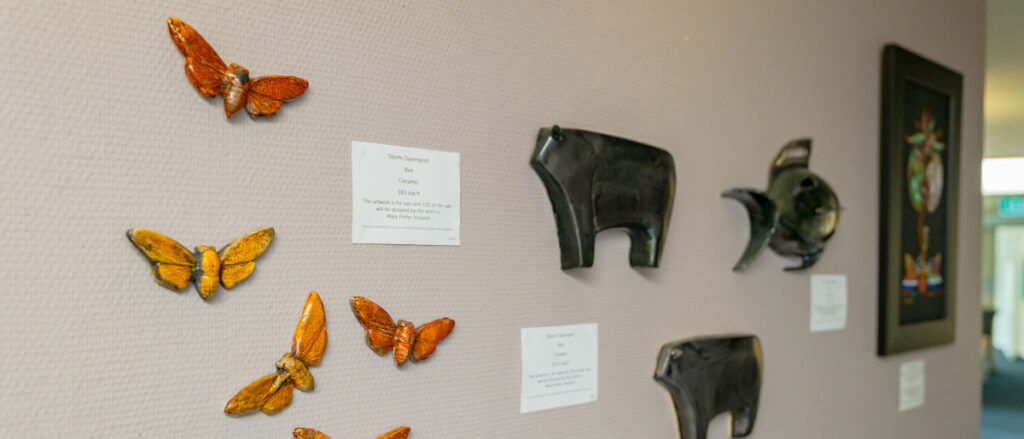 Artworks in the Hospice Art Gallery