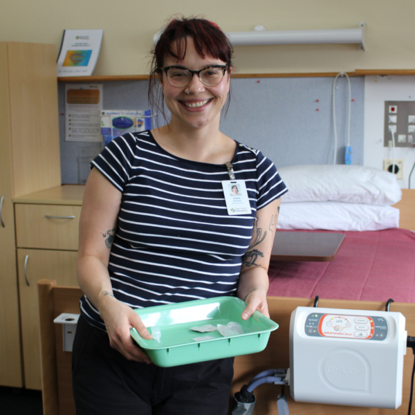 “I get to care for the whole person,” says Nurse Stella